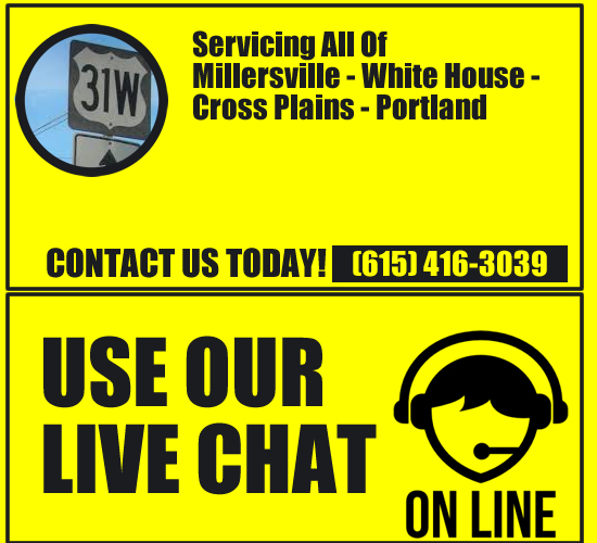 31w Locksmith. White House Locksmith services all of 31 W. From Millersville to White House to Cross Plains then on to Portland Tennessee. We service all these areas.