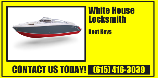 Boat Keys. Boat locksmith. Lost the keys to your boat? White house locksmith makes keys to boats.